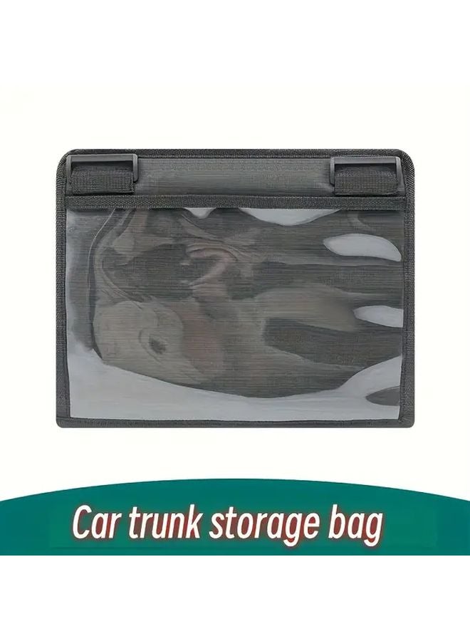 Gray Travel Organizer Bag With Tablet Laptop Holder Overhead Compartment Friendly - Image 2